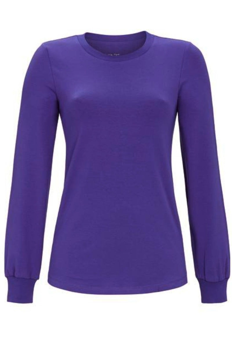 T Shirt Lange Mouw Ringella Bloomy 45 51 407 Paars