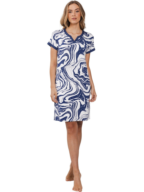 Nachthemd Pastunette 111251-200-2 Dark Blue