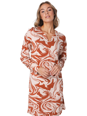 Nachthemd Pastunette 111252-200-2 Brown