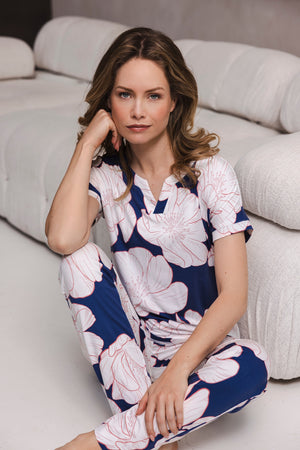 Pyjama Pastunette 121251-204-1 Dark Blue