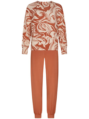 Pyjama Pastunette 121252-200-2 Brown