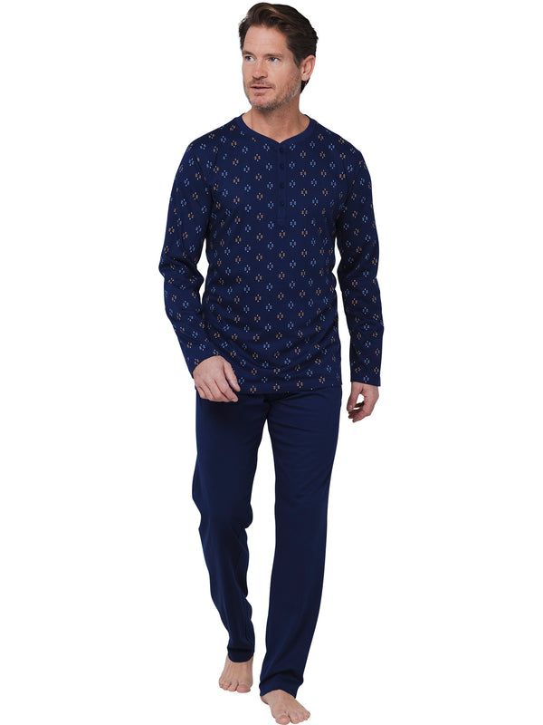 Heren Pyjama Pastunette 122252-546-1 Dark Blue