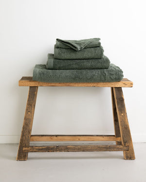 Badtextiel Linolux Home Dark Green