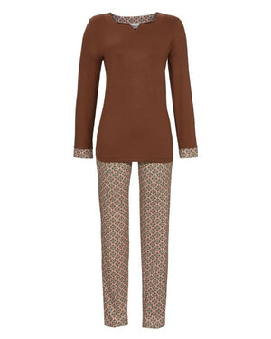 Pyjama Ringella 55 11 209 Kastanie