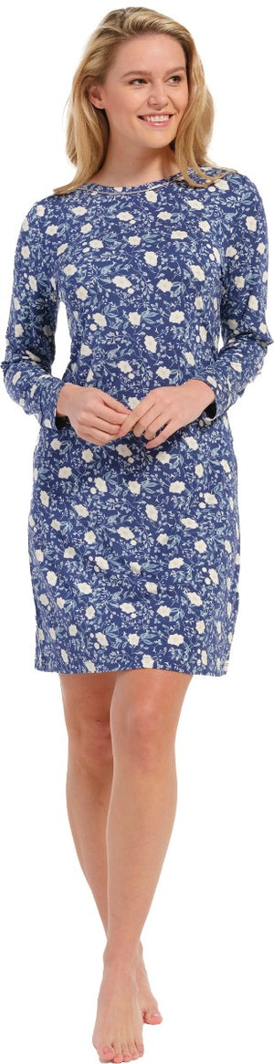 Nachthemd Pastunette 15232-300-2 Dark Blue voor