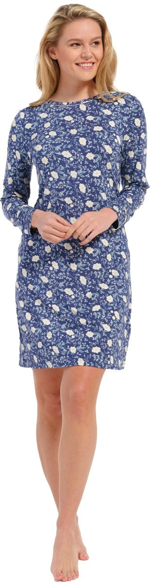 Nachthemd Pastunette 15232-300-2 Dark Blue voor
