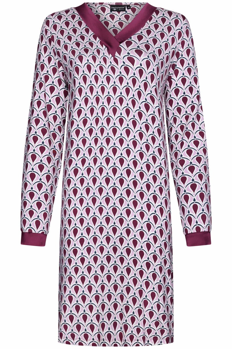 Nachthemd Pastunette 15242-320-2 Dark Red