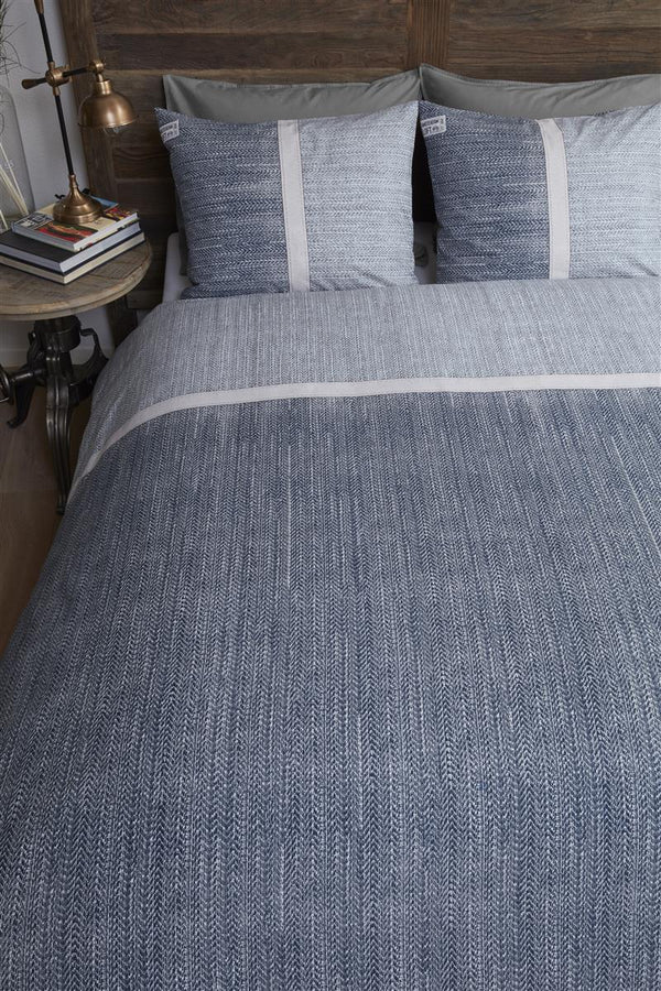 Dekbedovertrek Riviera Maison Loft Amsterdam Bluegrey