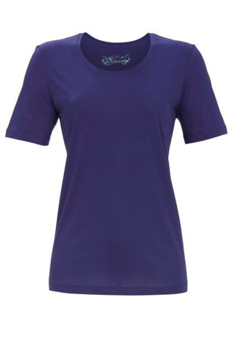 T Shirt Korte Mouw Ringella Bloomy 52 51 408 Navy