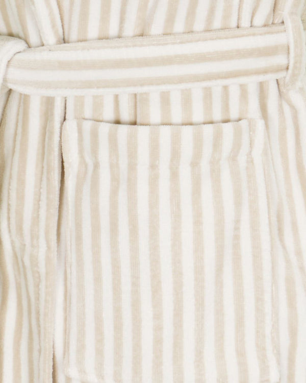 Badjas Linolux Fiore Stripe Beige