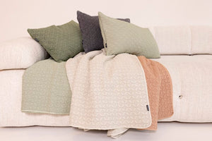 Plaid Livello Mr & Mrs Amsterdam Stonewashed Blush bank