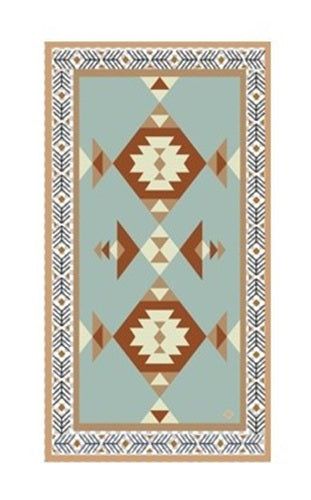 Strandlaken Linolux Tulum Blue