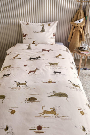 Kinder Dekbedovertrek Beddinghouse Hot Dogs Pink voorstaand