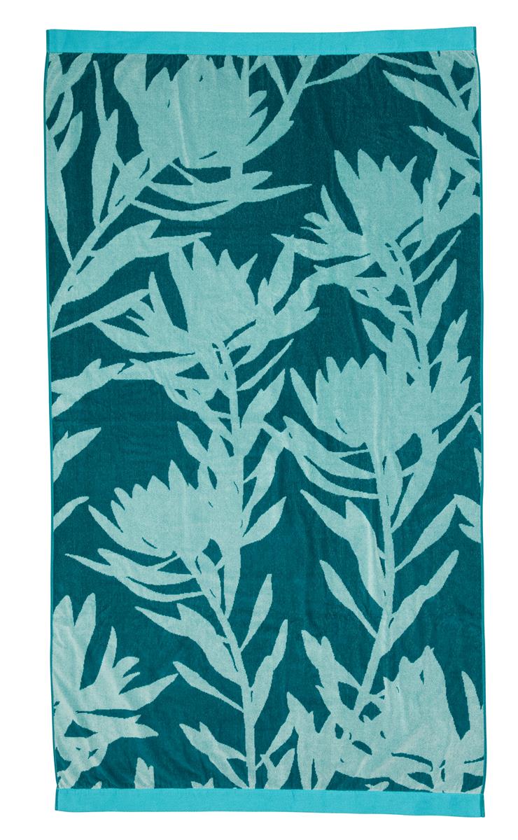 Strandlaken Kaat Bermuda Blue Green