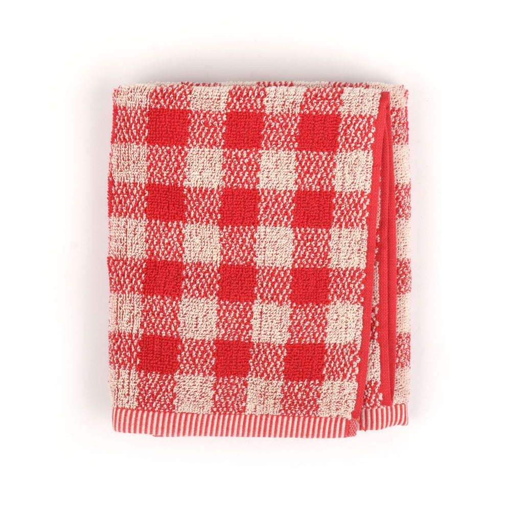 Keukendoek Bunzlau Castle Check Red