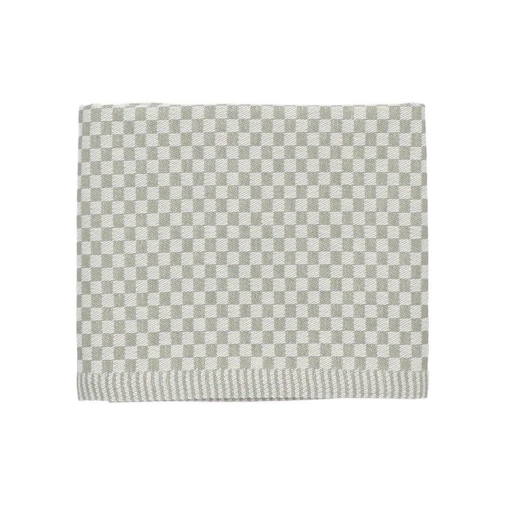 Theedoek Bunzlau Castle Small Check dark Green