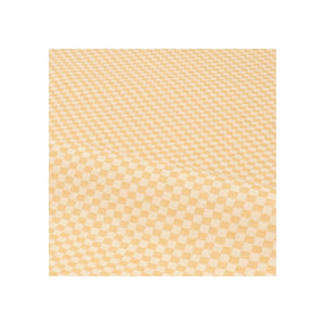 Theedoek Bunzlau Castle Small Check Yellow detail