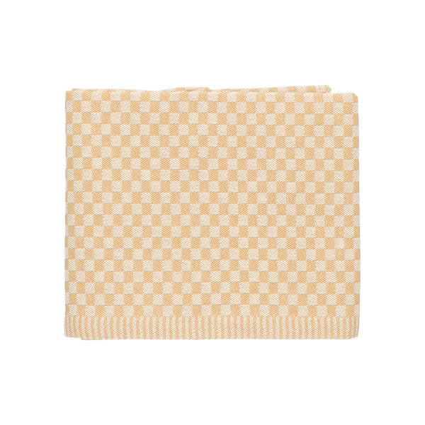 Theedoek Bunzlau Castle Small Check Yellow