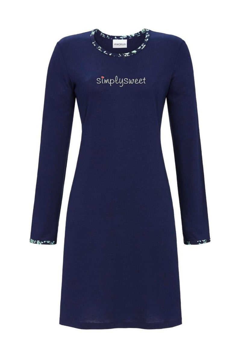 Nachthemd Ringella 4511025 Night Blue