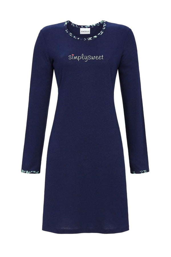 Nachthemd Ringella 4511025 Night Blue