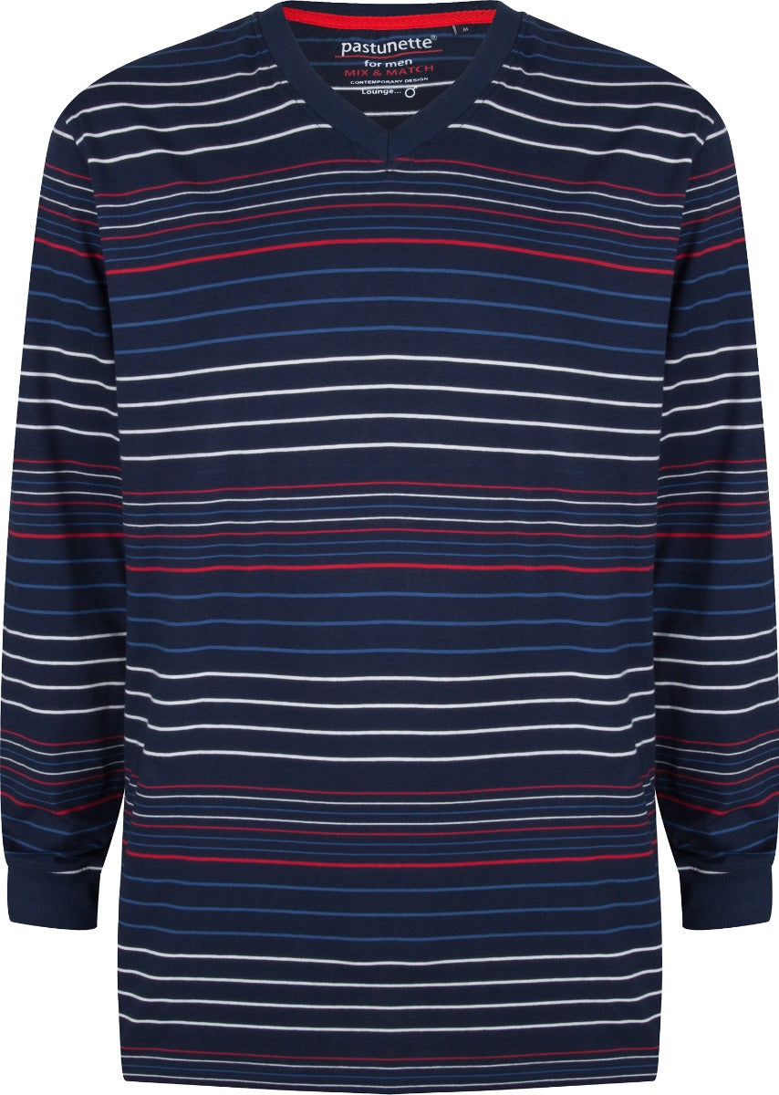 Lange Mouwen T-shirt Pastunette For Men Donkerblauw