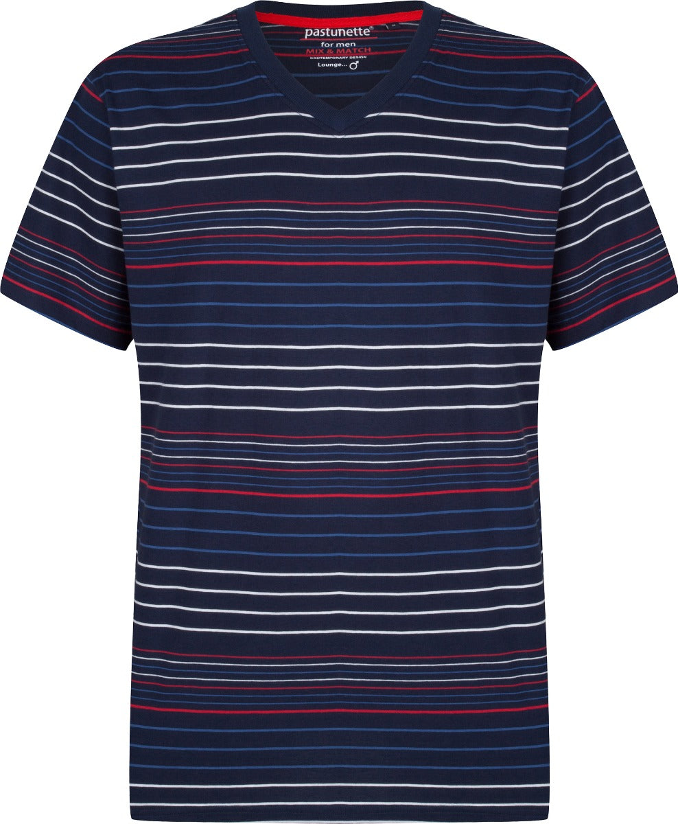 Korte Mouwen T-shirt Pastunette For Men Blauw