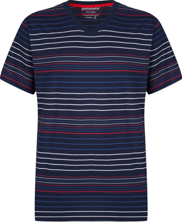 Korte Mouwen T-shirt Pastunette For Men Blauw