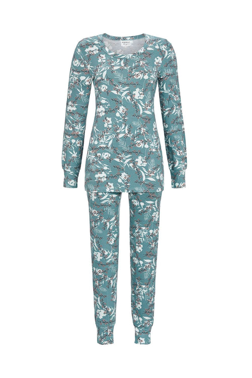 Pyjama Ringella 45 61 216 Zeegroen