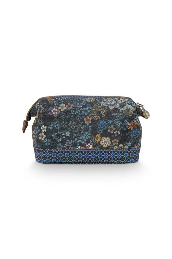 Cosmetic Bag Pip Studio Purse Tutti Fiori  Blue achterkant