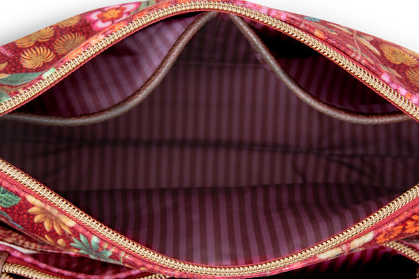 Toilettas Pip Studio Combi Querida Red binnenkant