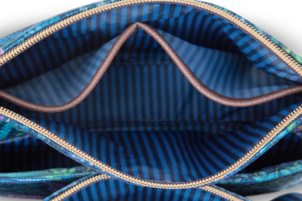 Toilettas Pip Studio Combi Querida Dark Blue binnenzijde