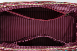 Toilettas Pip Studio medium Querida Red binnenkant