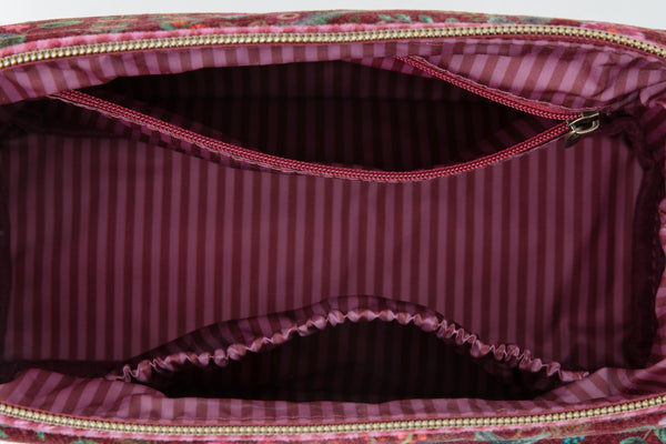 Toilettas Pip Studio medium Querida Red binnenkant