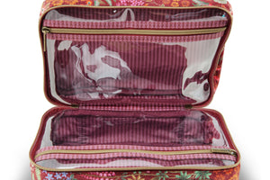 Beautycase pip Studio Querida Red binnen in