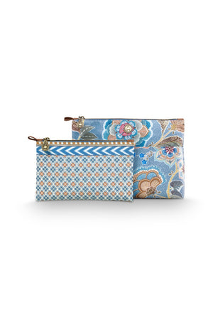 Toilettas pip Studio Caryn Matata Blue Combi