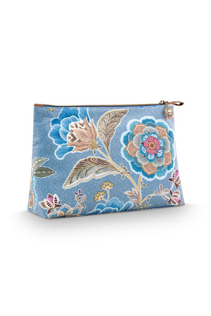 Toilettas Pip Studio Caryn Combi Matata Blue achterkant