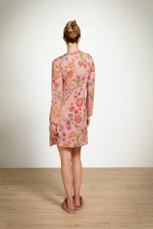 Nachthemd Pip Studio Dana Coco Flower Coral