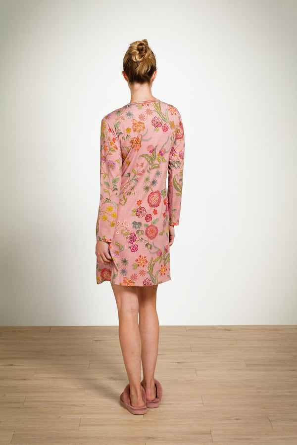 Nachthemd Pip Studio Dana Coco Flower Coral