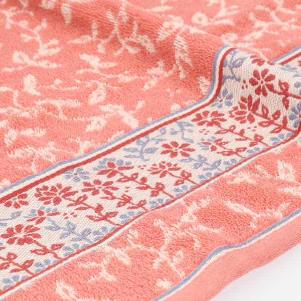 Keukendoek Bunzlau Castle Daydream Pink rand