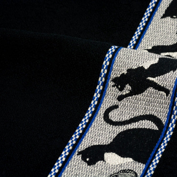 Keukendoek Bunzlau Castle  Cats Black rand