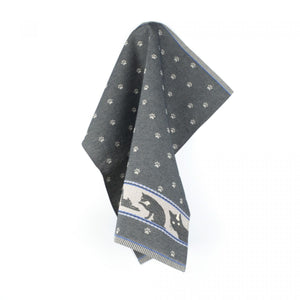 Theedoek Bunzlau Castle Cats Black