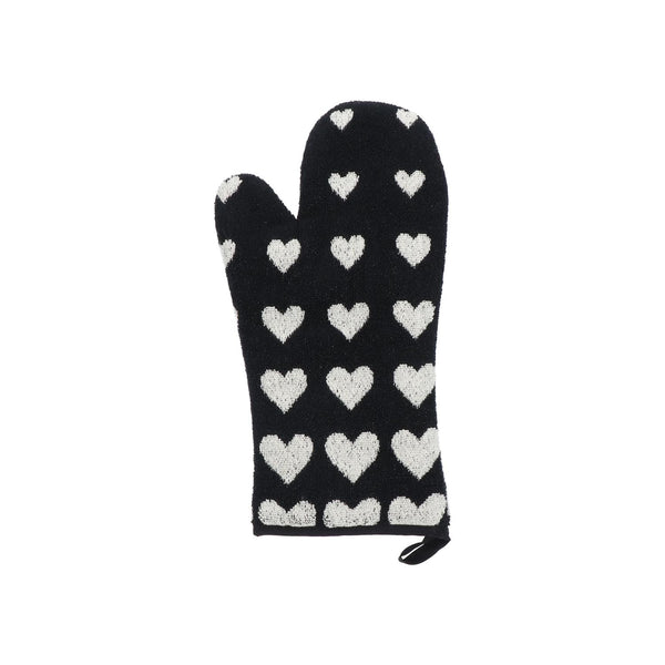 Bunzlau Castle Ovenwant CE Hearts Black