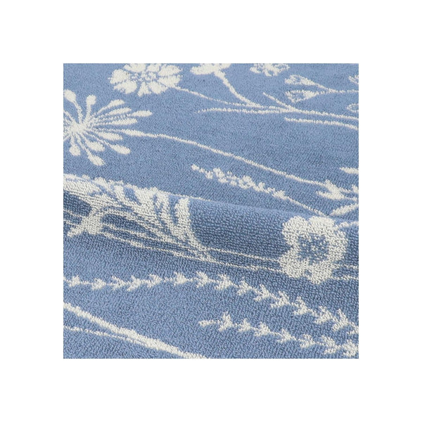 Keukendoek Bunzlau Castle  Wild Flowers Grey Blue detail