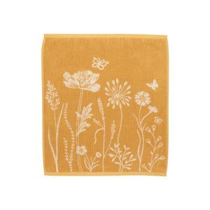 Keukendoek Bunzlau Castle  Wild Flowers Yellow in zijn geheel