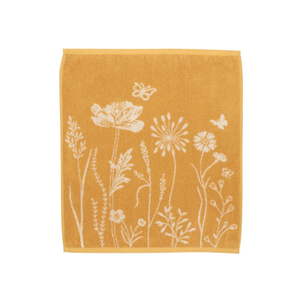 Keukendoek Bunzlau Castle  Wild Flowers Yellow in zijn geheel