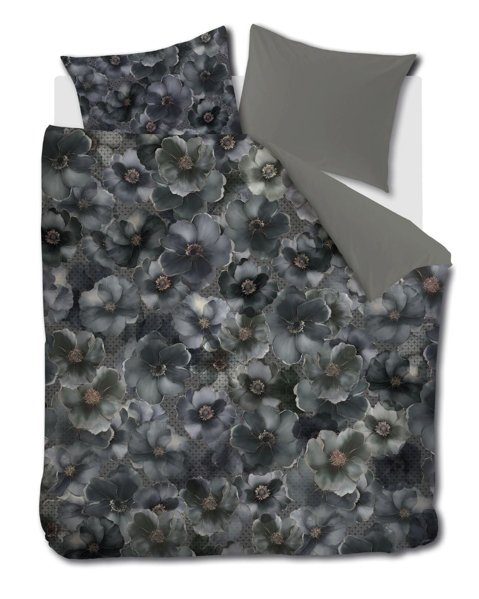 Dekbedovertrek Kardol Decorum Grey Green