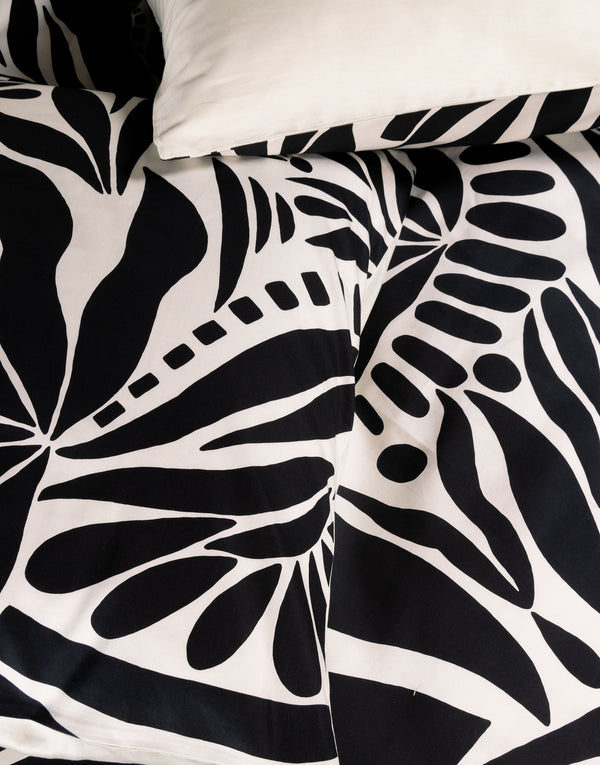 Dekbedovertrek essenza Allori Antraciet