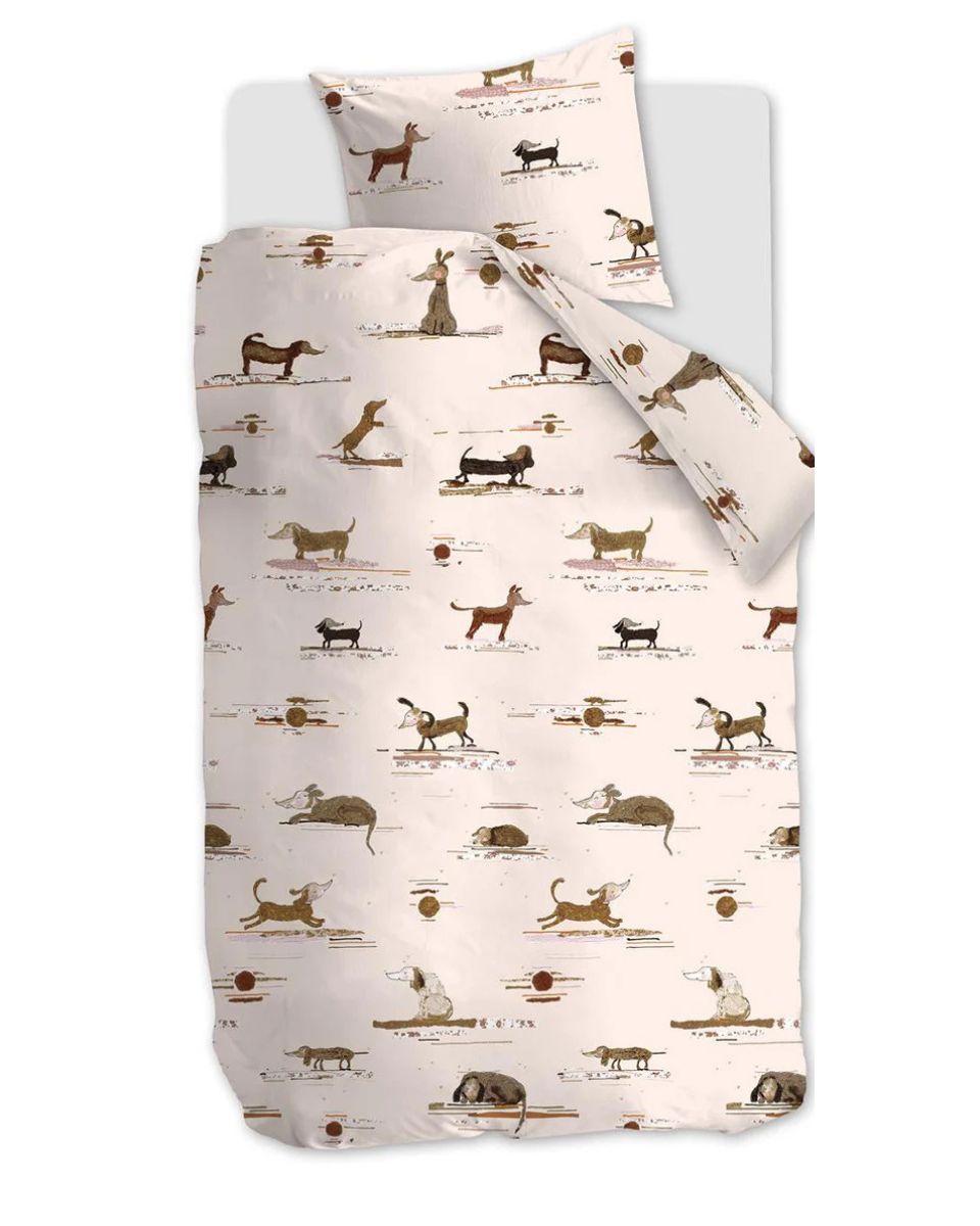 Kinder Dekbedovertrek Beddinghouse Hot Dogs Pink