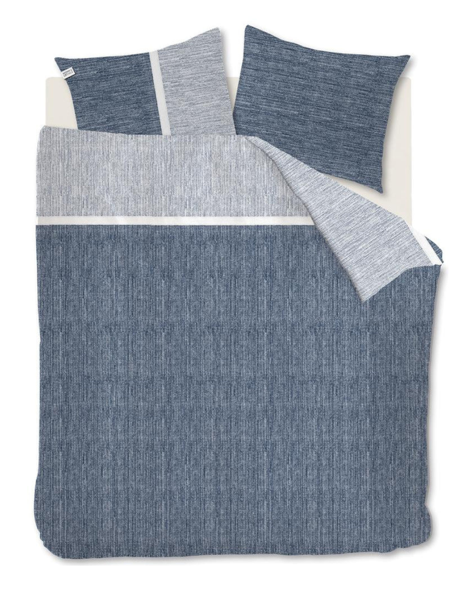 Dekbedovertrek Riviera Maison Loft Amsterdam Bluegrey