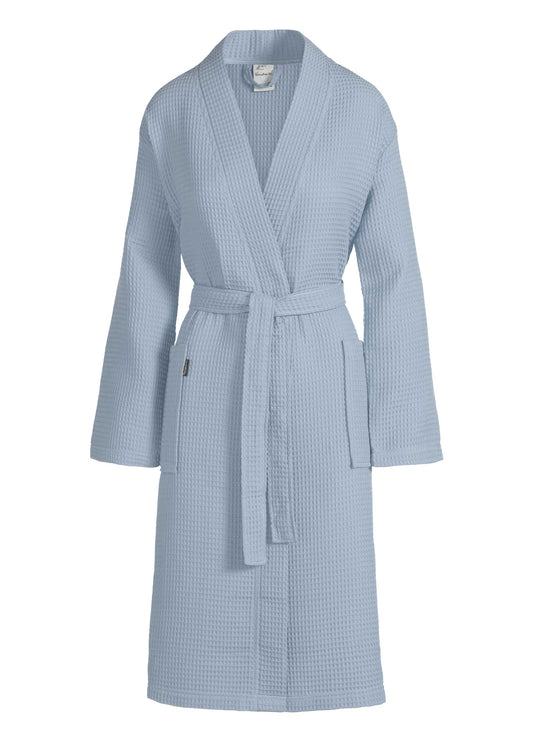 Wafel Badjas Vandyck Biarritz Light Blue